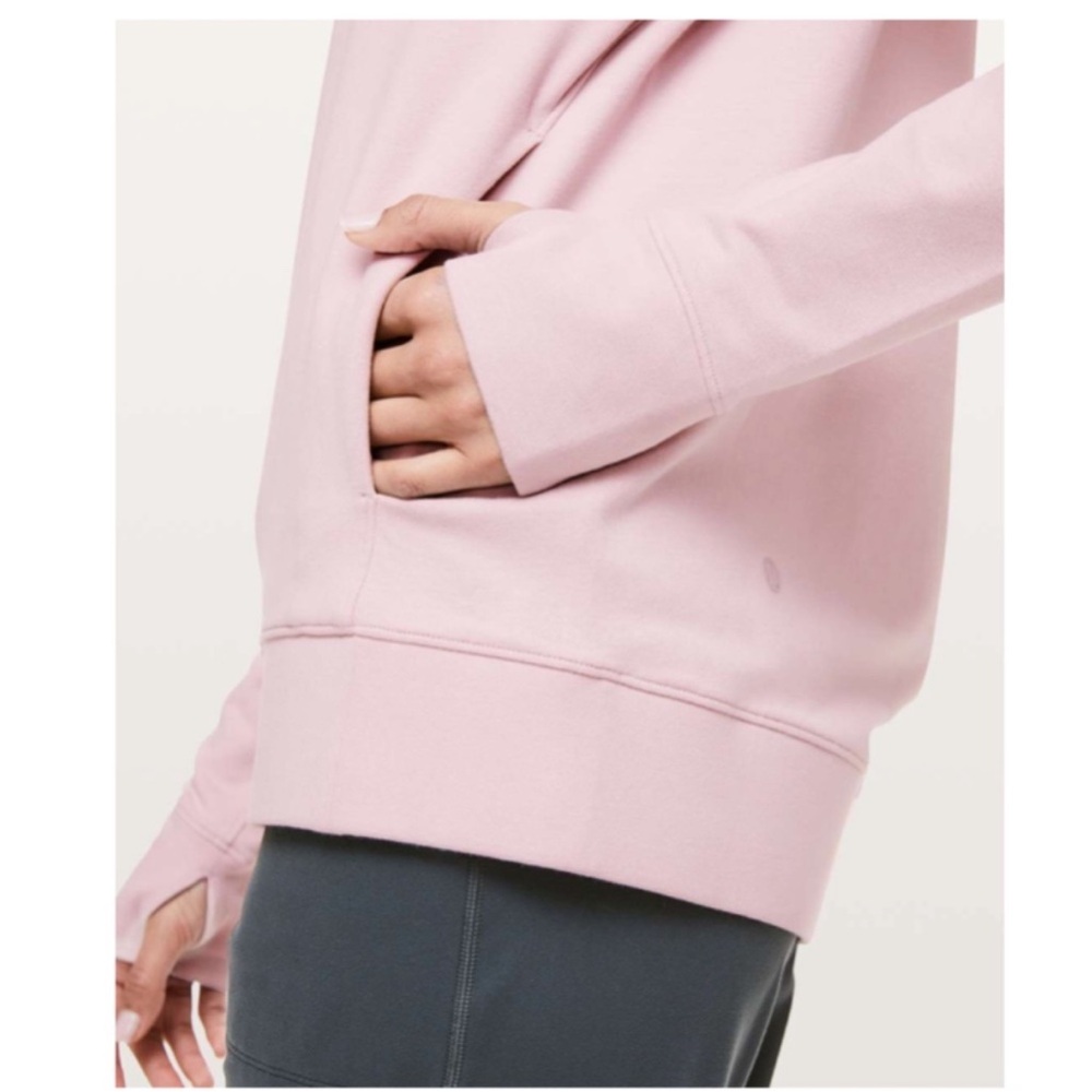 Lululemon Go Forward Pullover Porcelain Pink Size 6 - Picture 5 of 15